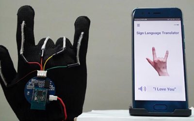 High-tech glove translates sign language into speech in real time